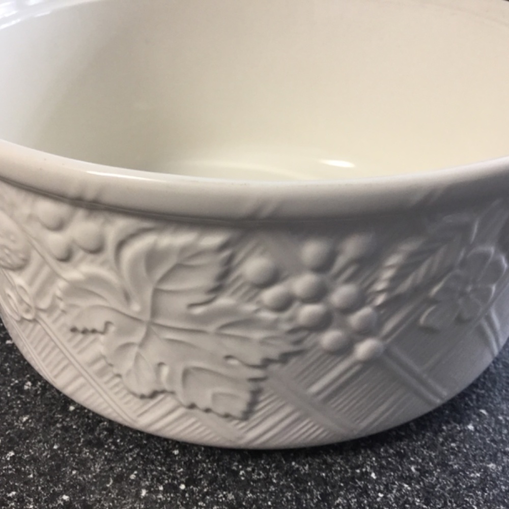 Vintage Mikasa English Countryside White DP 900 Soufflé/Serving Dish - Picture 6 of 8